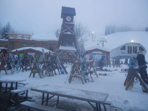 Outside view of the village at Schweitzer.